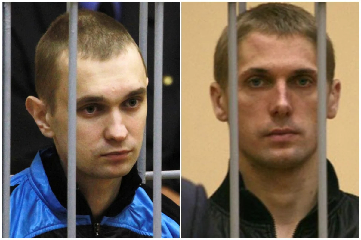 Дмитрий Коновалов и Владислав Ковалёв в зале суда