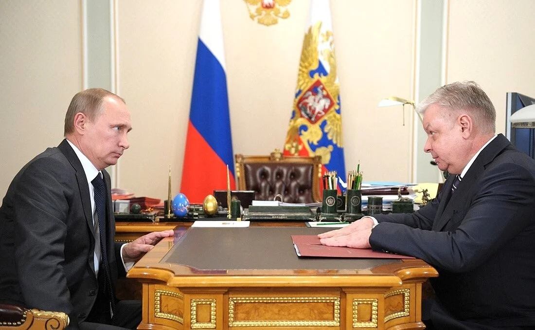 Владимир Путин и Константин Ромодановский, 2014 год. Фото: Kremlin