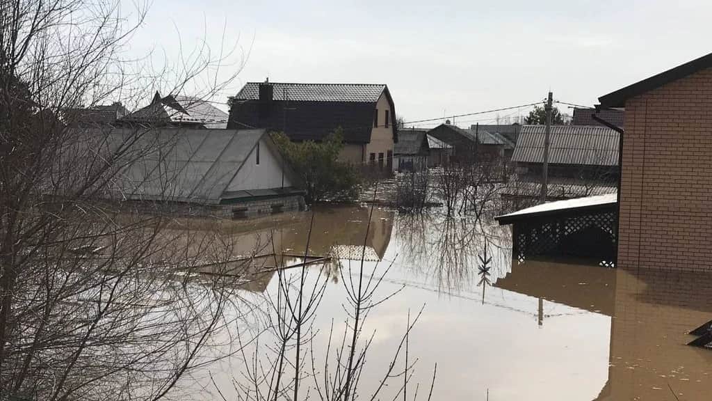 Orsk after the flooding. Photo: Ural56.ru