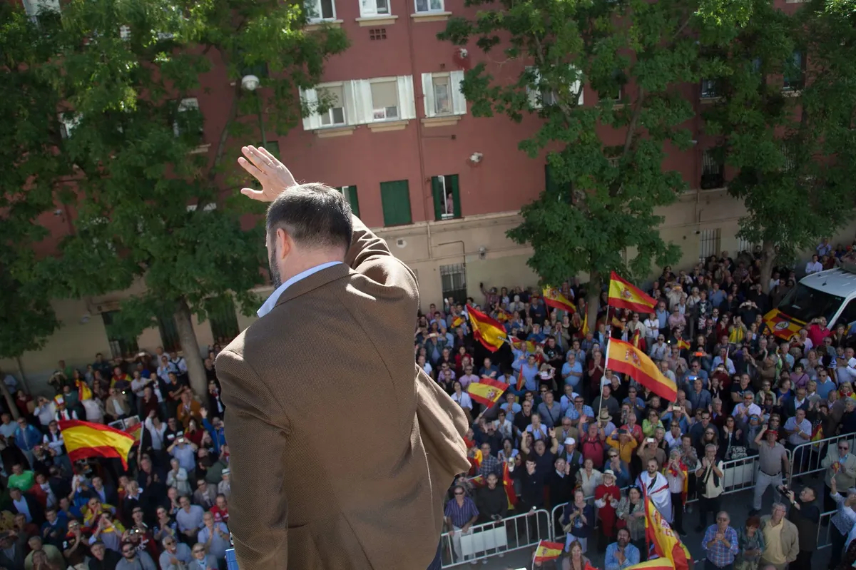 Митинг ультраправой партии VOX во Паласио-де-Висталегре, 7 октября 2018 года. Фото: Flickr