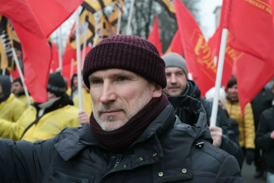 A patriotic march organised by the Rodina party, 2 March 2014. Photo: Facebook
