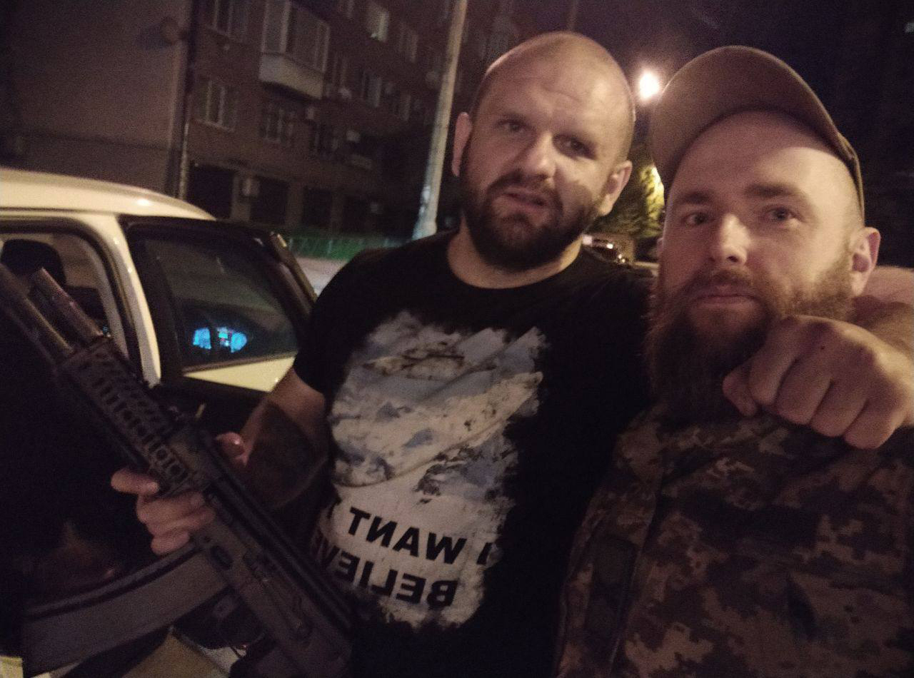 Артём Краснолуцкий и Алексей Лёвкин. Фото из телеграм-канала Лёвкина