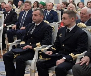 Дамир Юсупов и Георгий Мурзин на церемонии награждения в Кремле. 21 ноября 2019 года. Фото: Wikimedia Commons , Kremlin.ru, CC BY 4.0