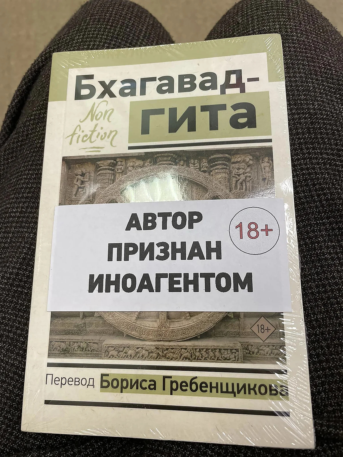 Бхагавад-Гита, переведенная Борисом Гребенщиковым. Фото: соцсети / Vk.com