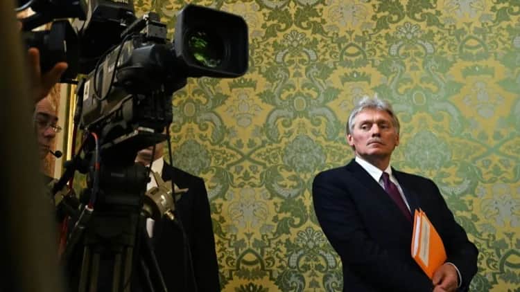 Kremlin spokesperson Dmitry Peskov. Photo: EPA-EFE/PAVEL BEDNYAKOV / KREMLIN POOL / POOL