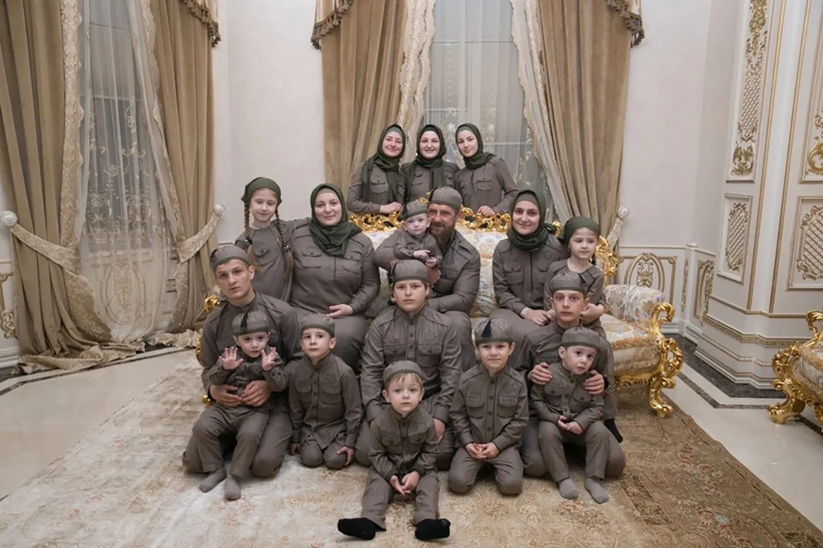 Семья Рамзана Кадырова. Фото: личная страница Рамзана Кадырова / stav.kp.ru