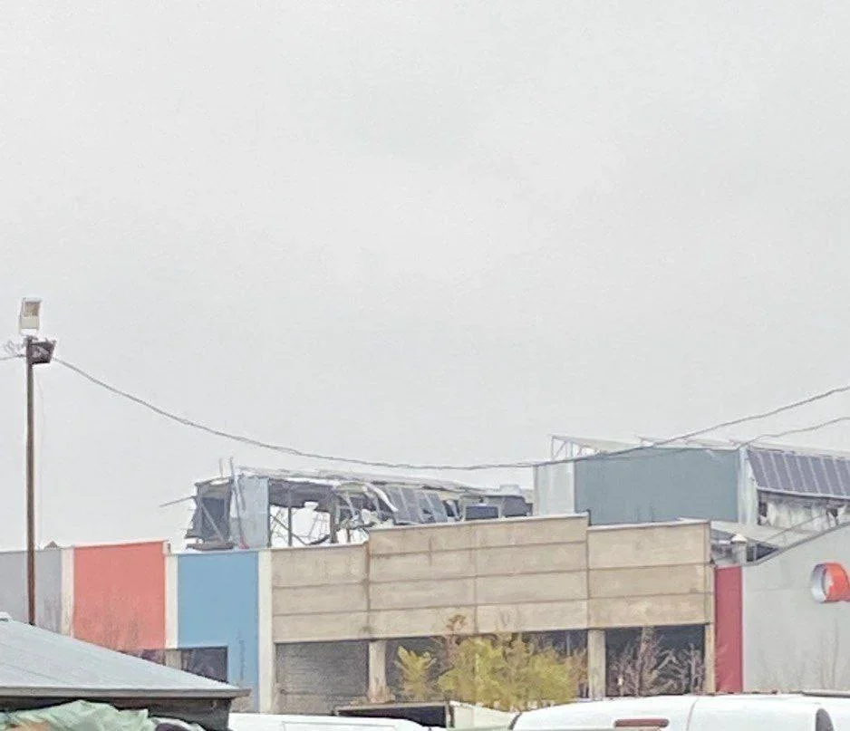 Photo: Refma plant after explosion/Ivan Fedorov's Telegram channel