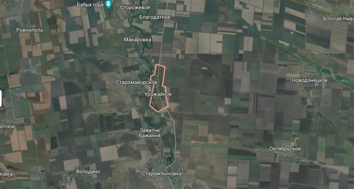 Фото: село Урожайное/google