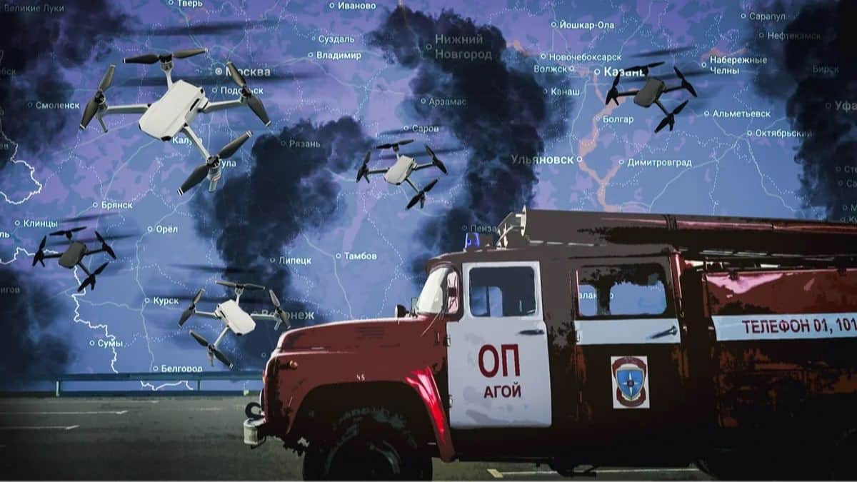 Interactive map: Attacks on Russian territory, updated in real time