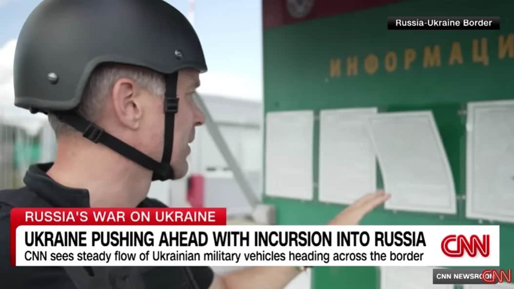 Screenshot from the CNN report