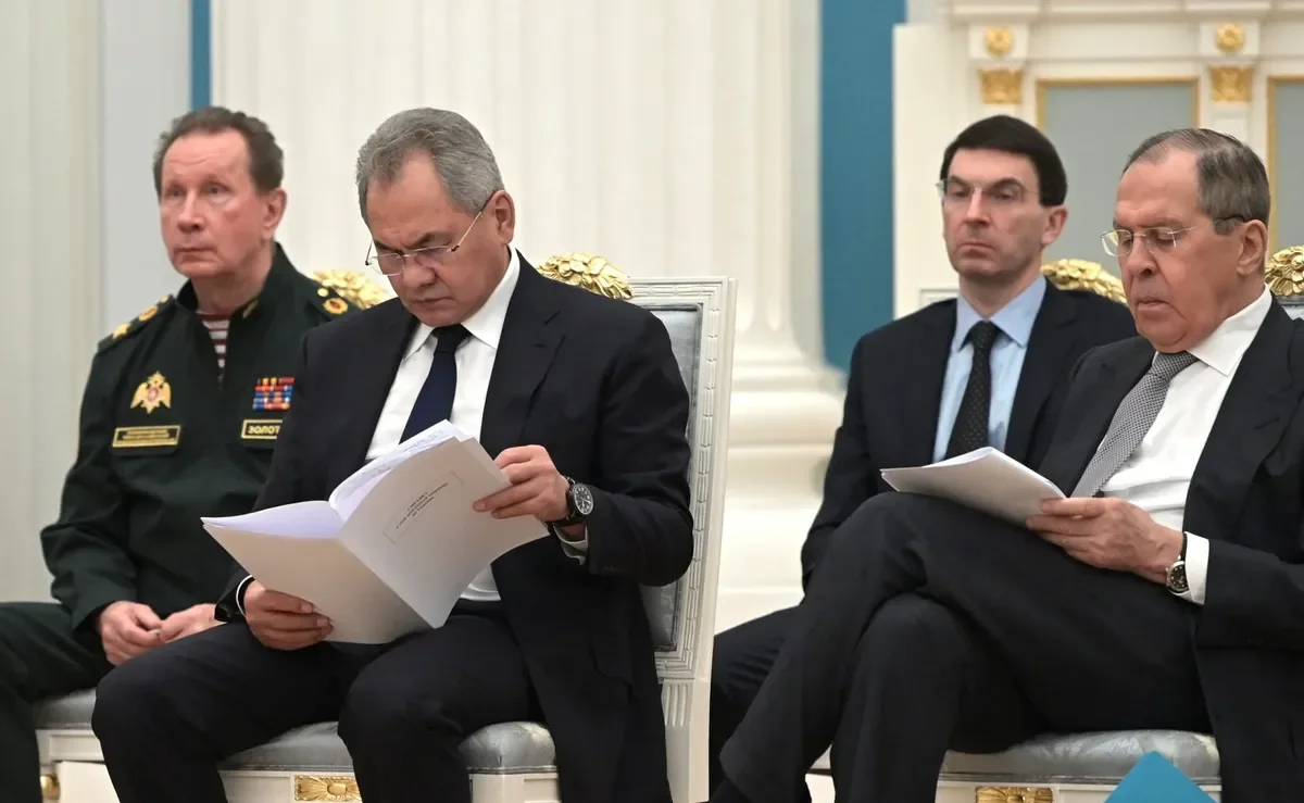 Russian Security Council meeting, 21 February 2022, Photo: the Russian President’s website