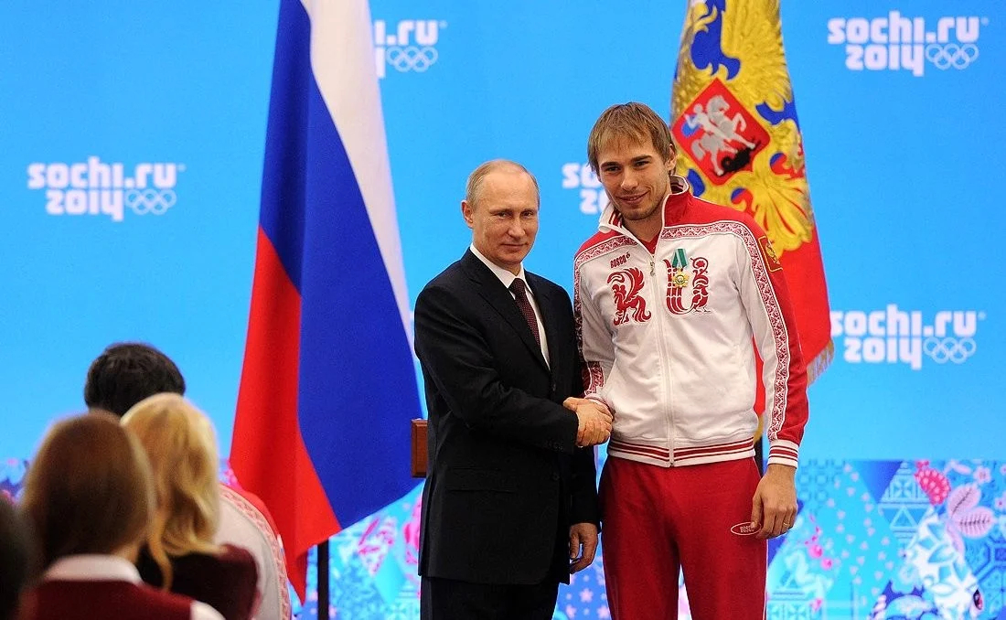 Vladimir Putin and Anton Shipulin. Photo: the Kremlin