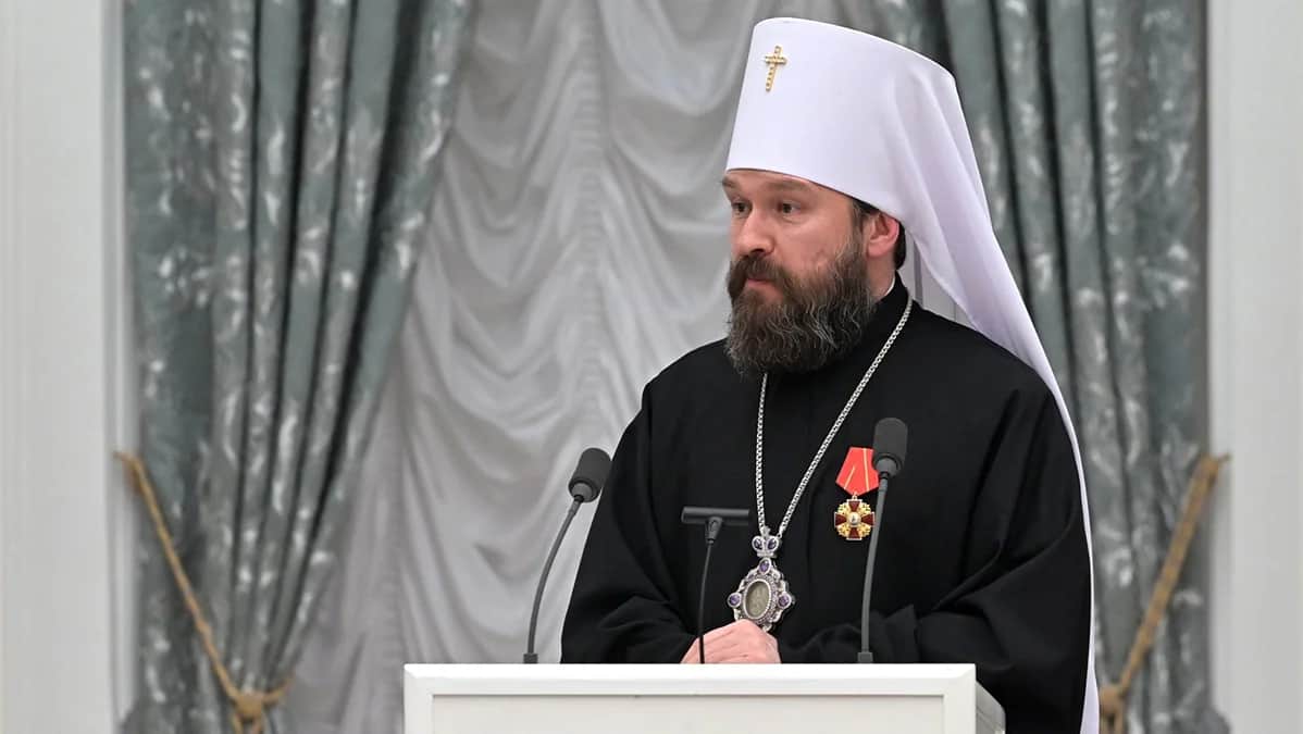 Церемония вручения государственных наград. Награждение Орденом Александра Невского Григория Алфеева. Фото: kremlin.ru
