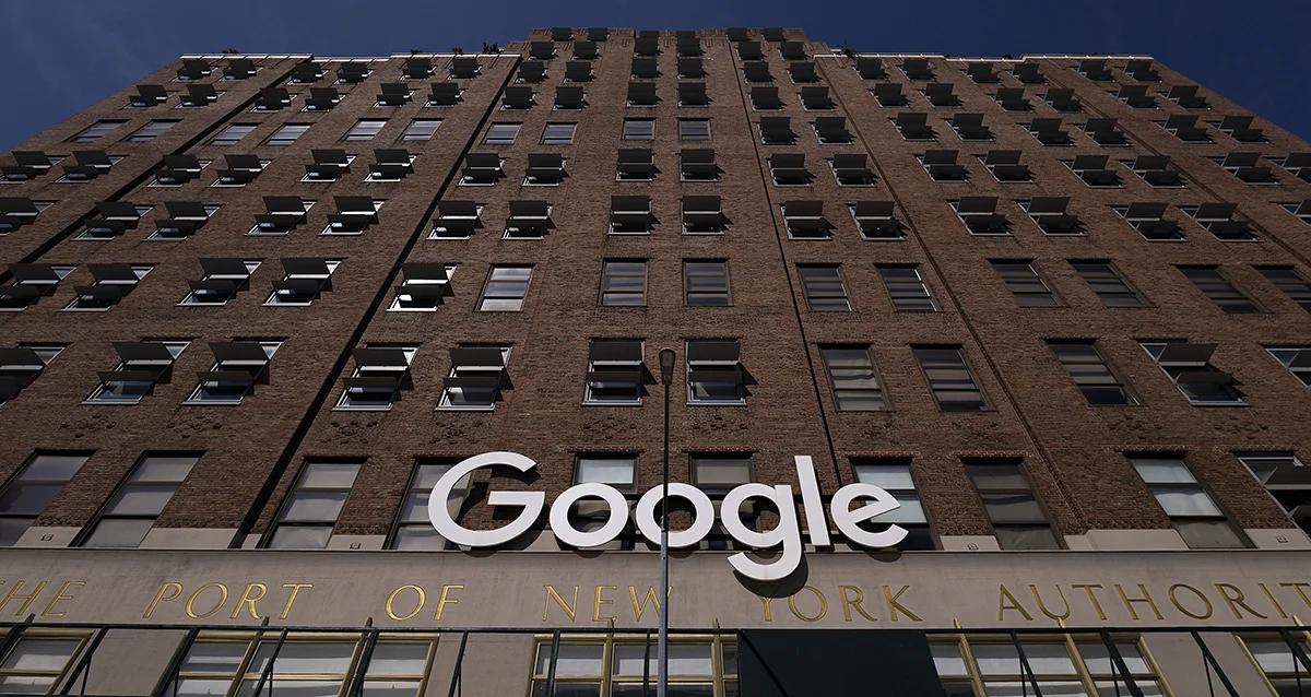 Вид на офис Google в Нью-Йорке, штат Нью-Йорк, США, 12 сентября 2023. Фото: Justin Lane / EPA-EFE