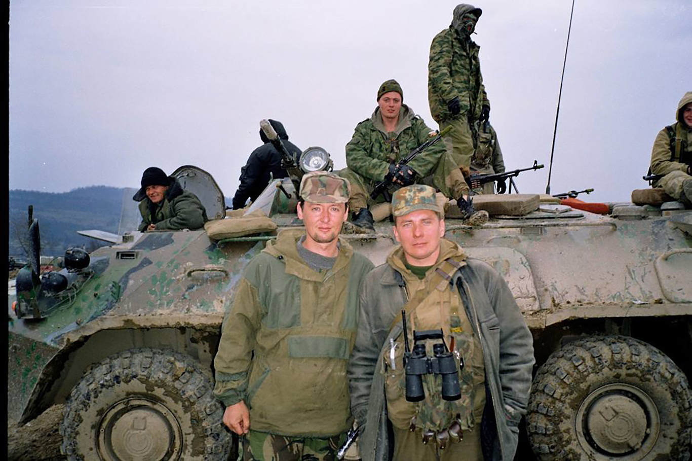 Игорь Стрелков в составе 166 ОМСБр. Фото: altai.rusidea.org