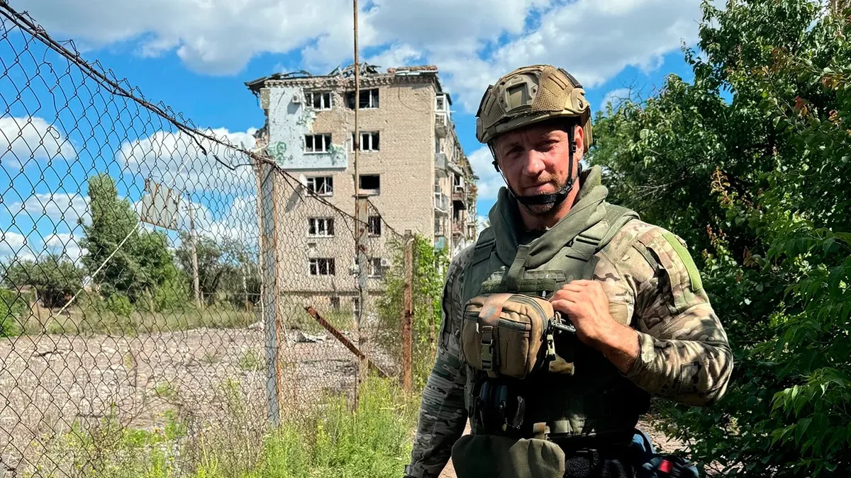 Оператор Первого канала Юрий Шолмов, фото: «ВКонтакте»