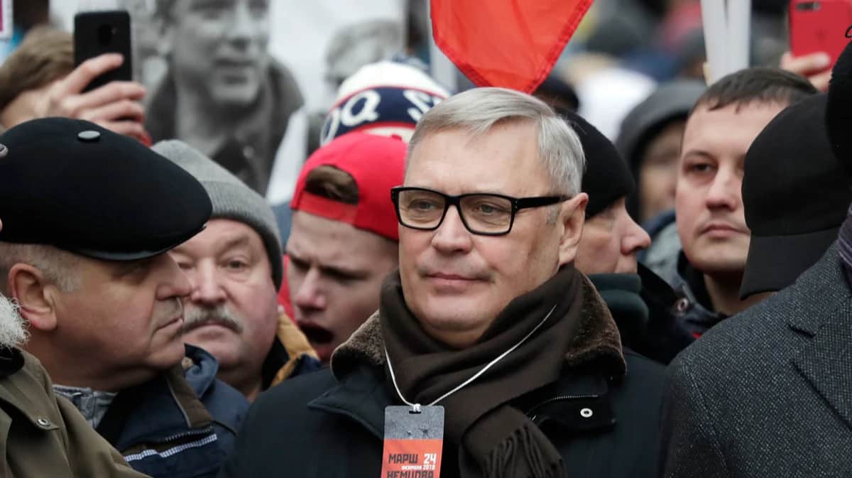 Михаил Касьянов. Фото: Павел Головкин / AP Photo / Scanpix / LETA
