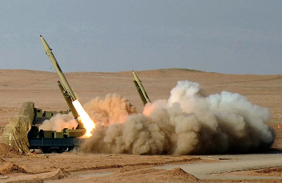 Fateh-110 на иранских военных учениях «Великий пророк-7». Фото: Wikimedia Commons , Hossein Velayati, CC BY 4.0