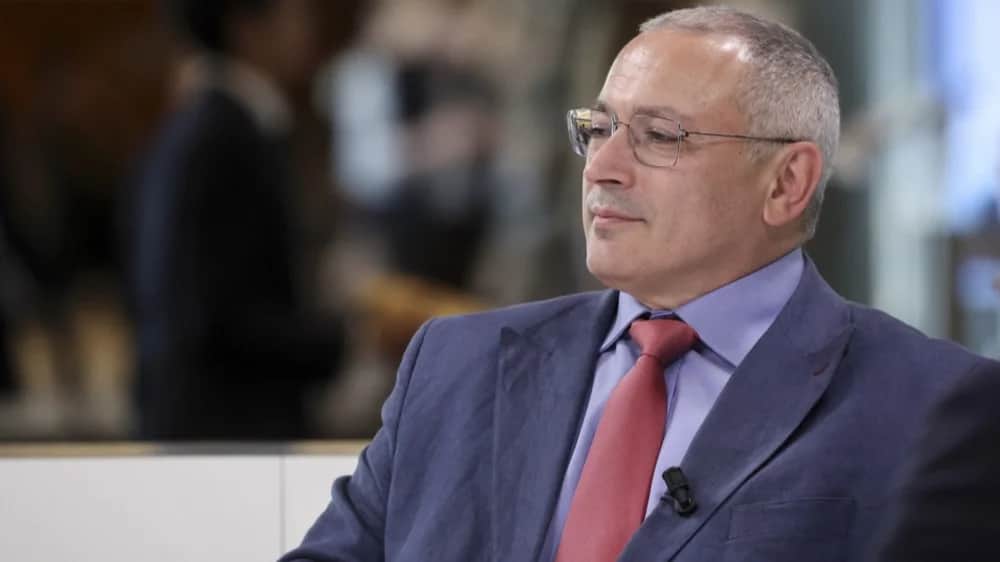 Russian opposition activist and businessman Mikhail Khodorkovsky. Photo: EPA-EFE/OLIVIER HOSLET
