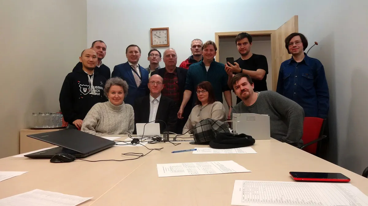 Заседание «Викимедиа РУ» 11 декабря 2019 года. Фото: Википедия