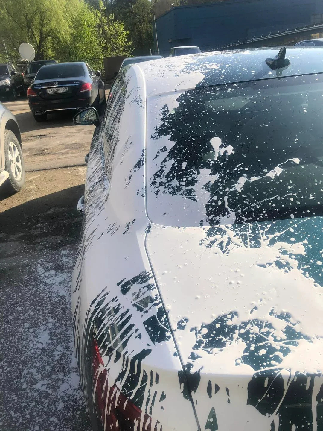 Photo: Ponomareva’s car