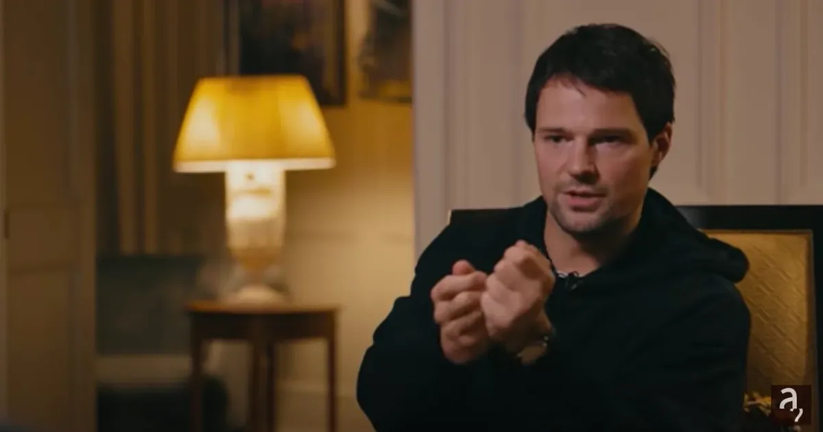 Danila Kozlovsky’s interview with Irina Shikhman. Photo: video screenshot
