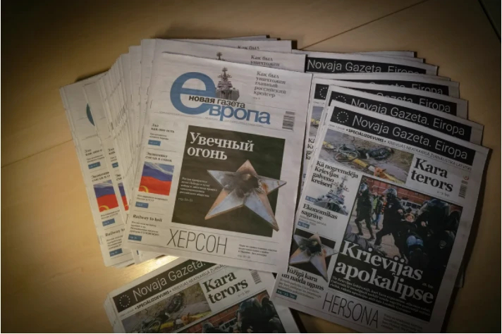 Photo: Novaya Gazeta. Europe