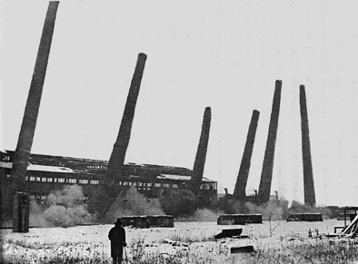 Уничтожение военно-промышленного концерна Круппа в Эссене. 1948 год. Фото: Wikimedia Commons