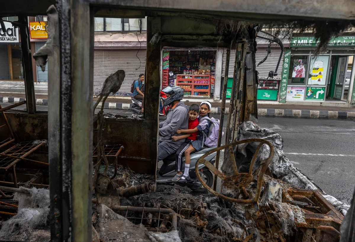 Катманду, Непал, 15 сентября 2025 года. Фото: Narendra Shrestha / EPA
