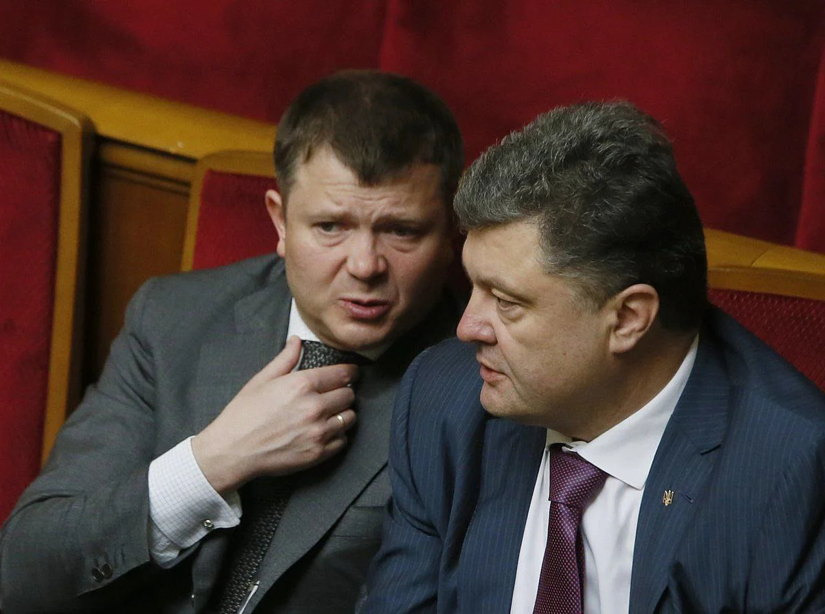 Константин Жеваго и Петр Порошенко. Фото: Twitter