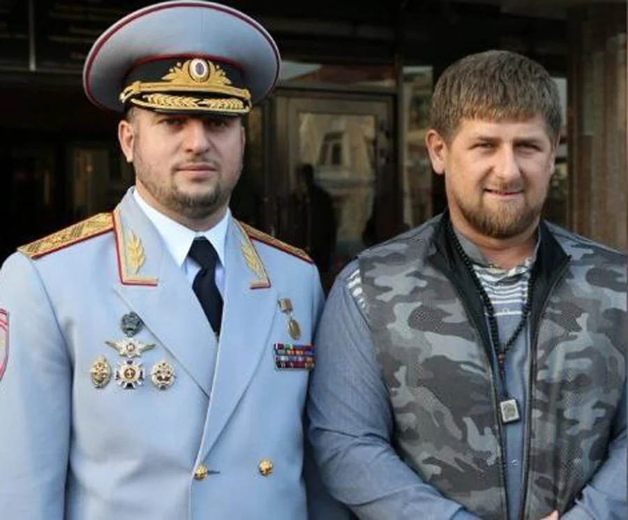 Апти Алаудинов с Рамзаном Кадыровым. Фото: Апти Алаудинов / Telegram
