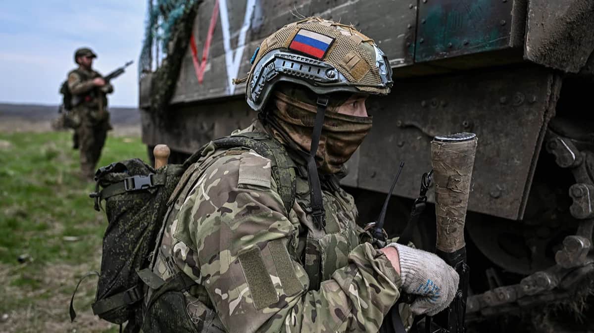 Военнослужащие 155-й гвардейской бригады в составе группировки войск «Север» в Курской области, Россия, 17 апреля 2025 года. Фото: Сергей Соболев / IMAGO / SNA / Scanpix / LETA