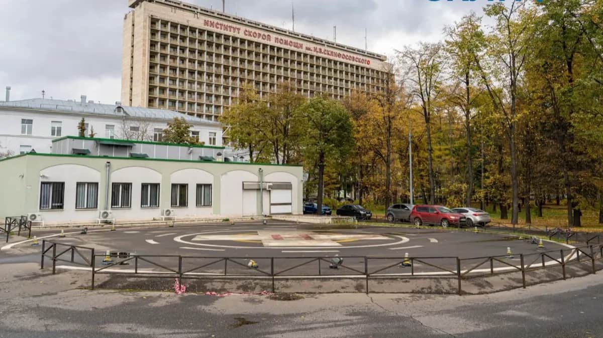 Главный корпус НИИ Скорой помощи им. Н. В.Склифосовского. Фото: sklif.mos.ru