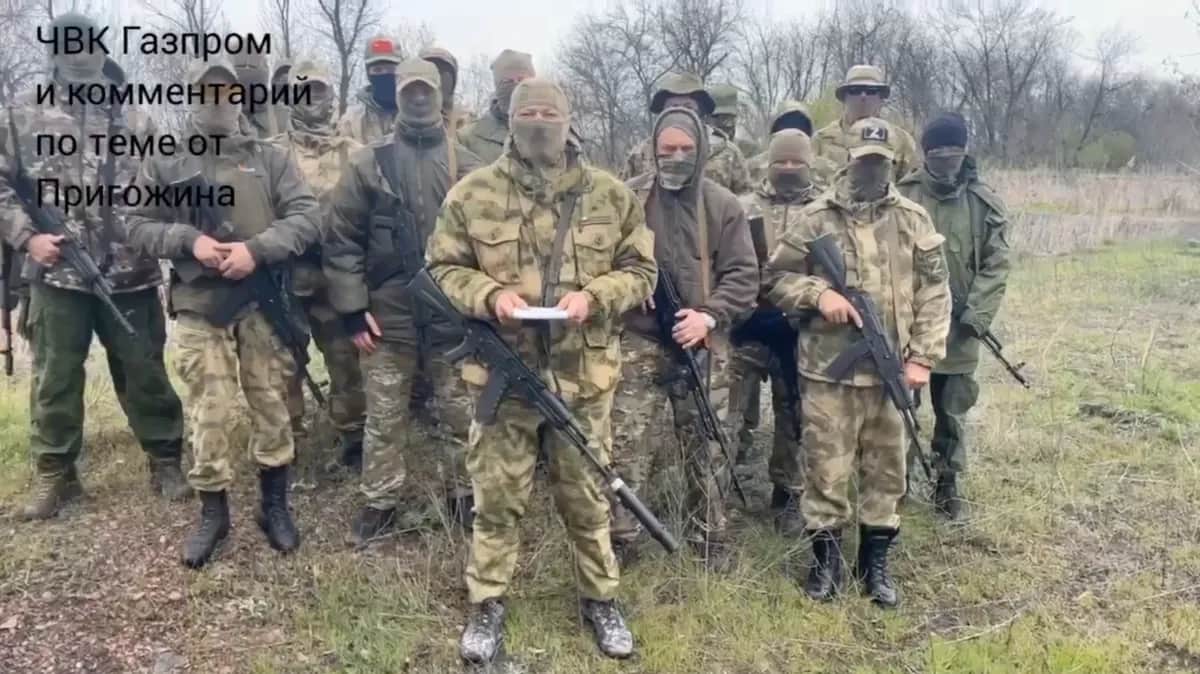 Добровольцы батальона «Поток». Фото: скрин видео