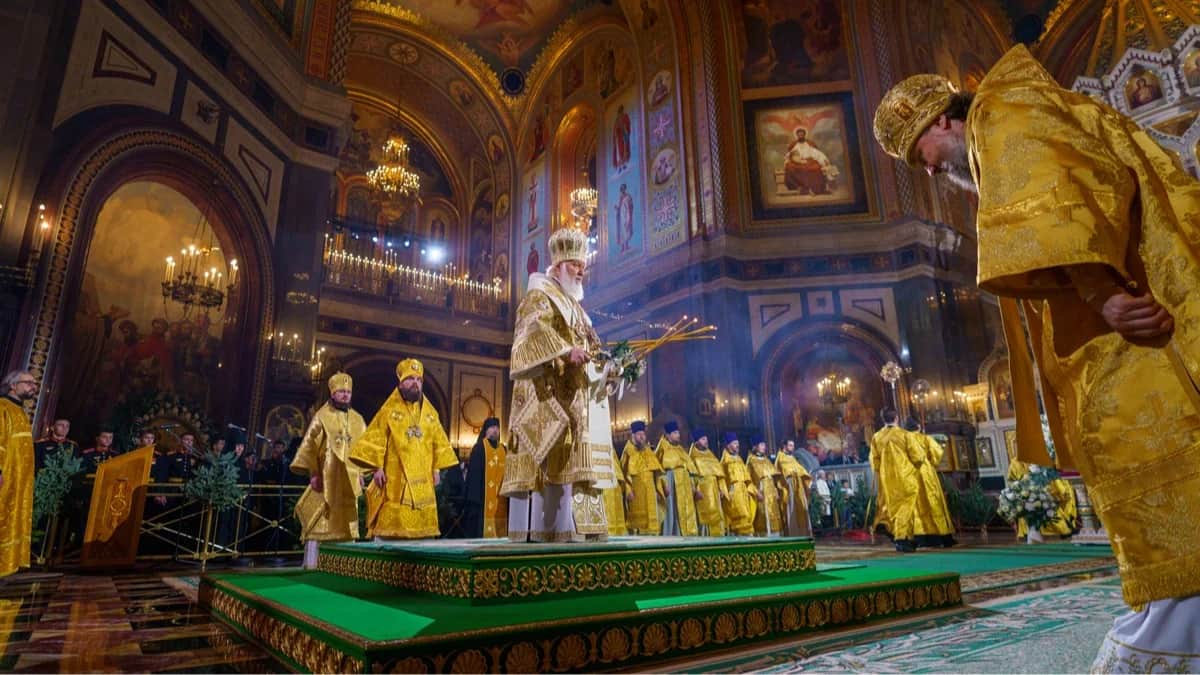 Патриаршее служение в праздник Рождества Христова в Храме Христа Спасителя, Москва, 7 января 2026 года. Фото: Игорь Палкин / Пресс-служба Патриарха Московского и всея Руси
