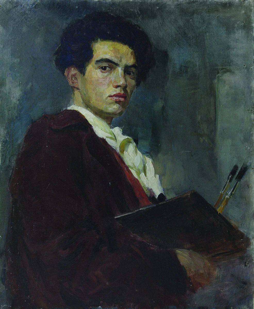 Автопортрет Германа Гольда, 1952 г.