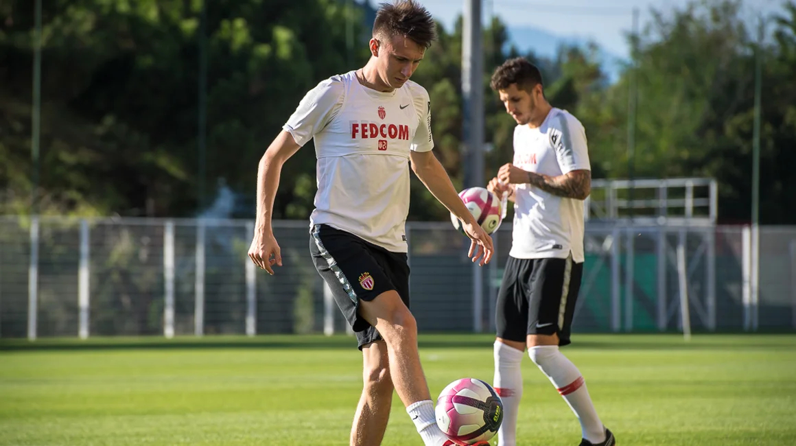 Александр Головин в составе клуба «Монако». Фото: AS Monaco