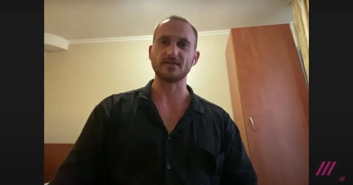 Pavel Filatyev. Screenshot: Dozhd TV channel