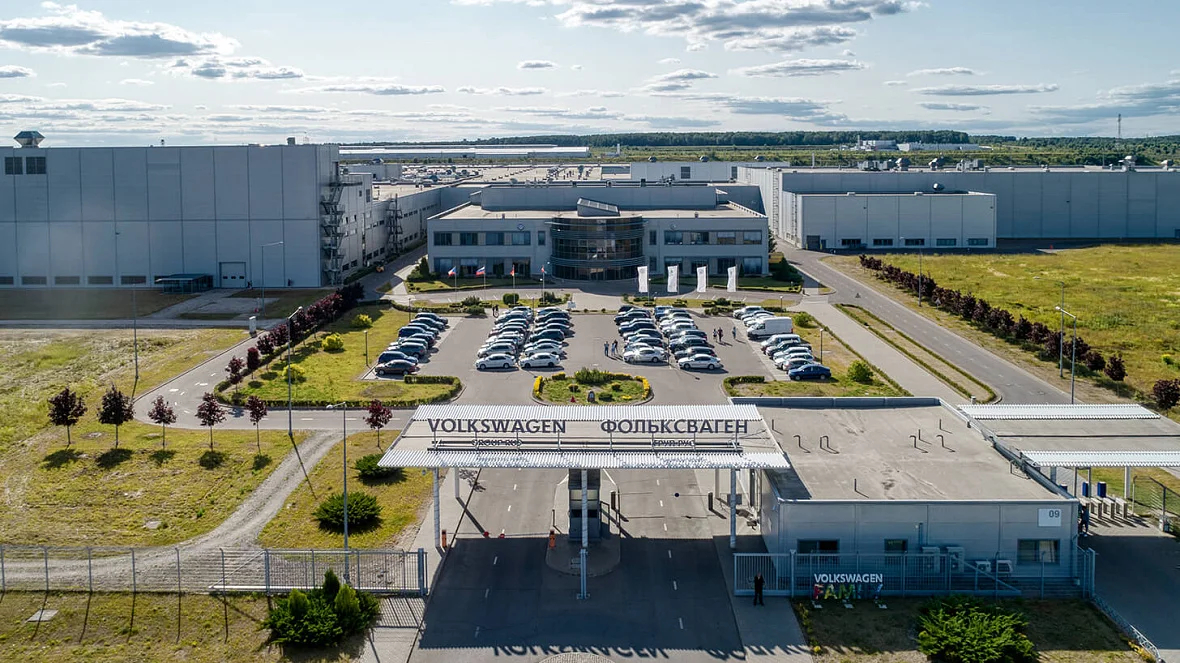 Автомобильный завод Volkswagen в Калуге. Фото: Volkswagen Group