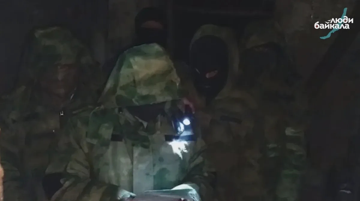 A screenshot from the video address. Source: Lyudi Baikala Telegram channel