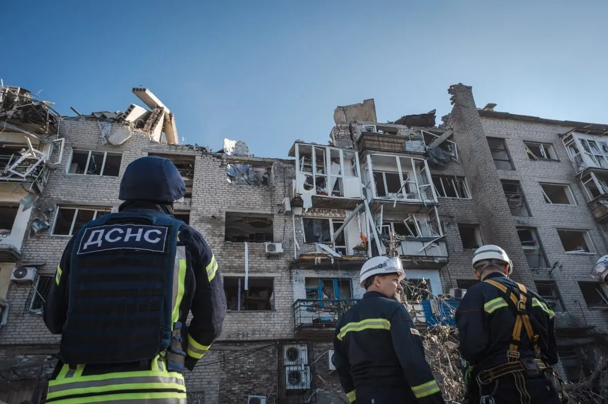 Фото: последствия удара по Покровску/ГСЧС Украины