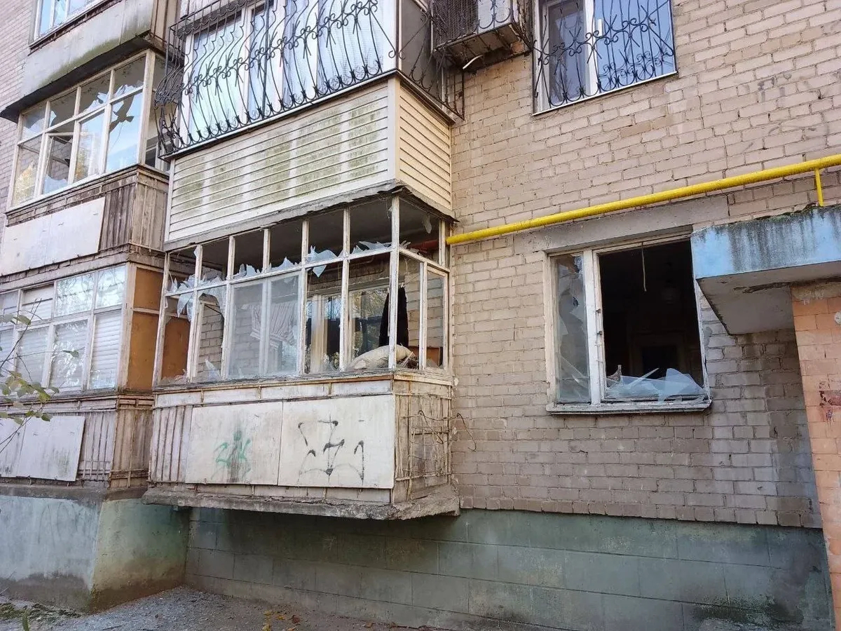 Фото: предполагаемое место взрыва/соцсети