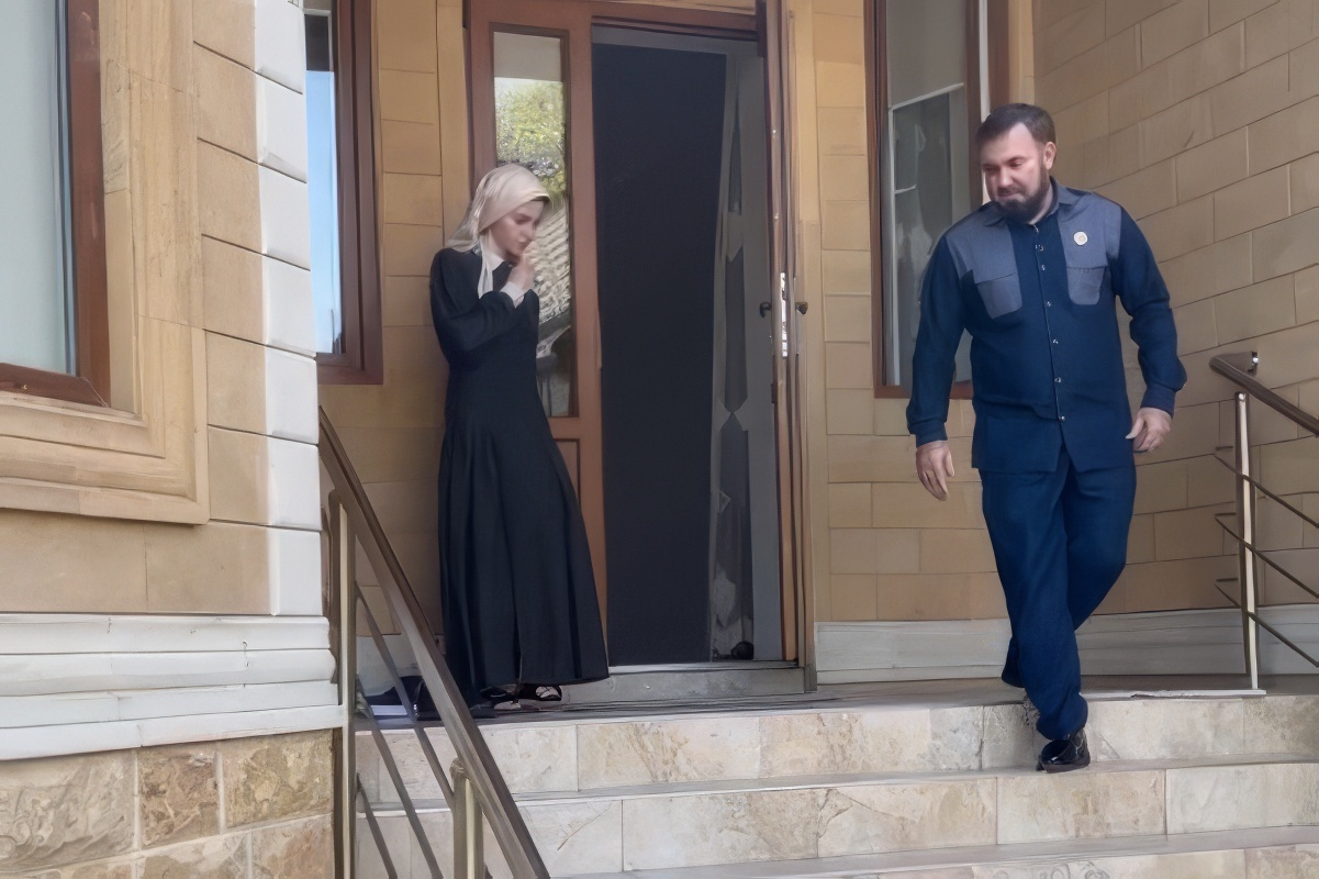 Седа Сулейманова и Мансур Солтаев. Фото: страница Солтаева в Telegram