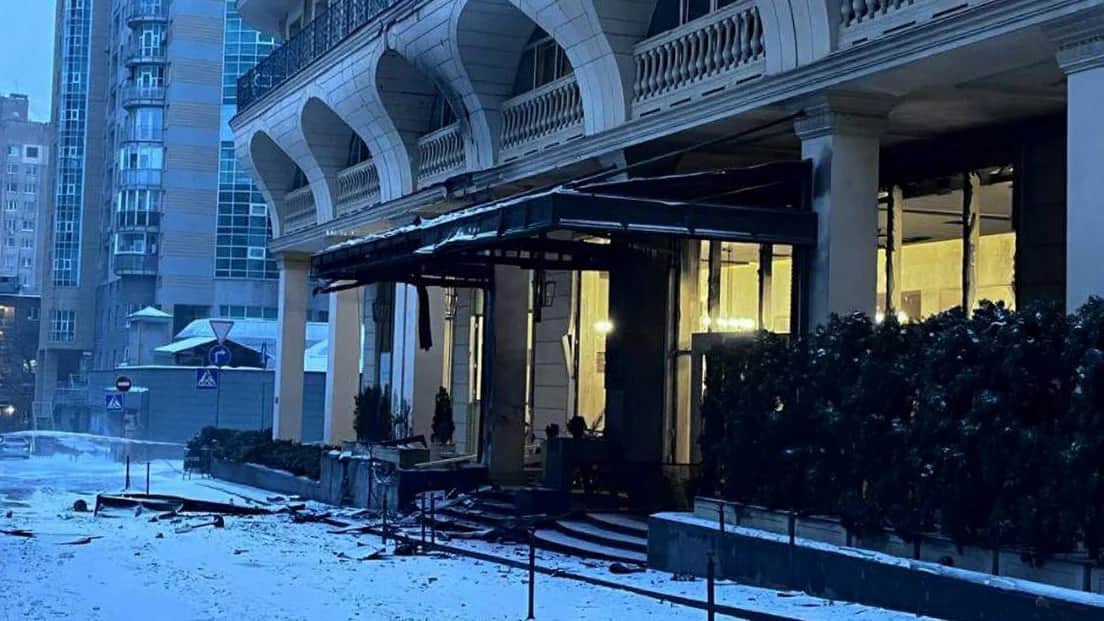 Посольство Катара в Украине. Фото: Офис Генерального прокурора / Telegram