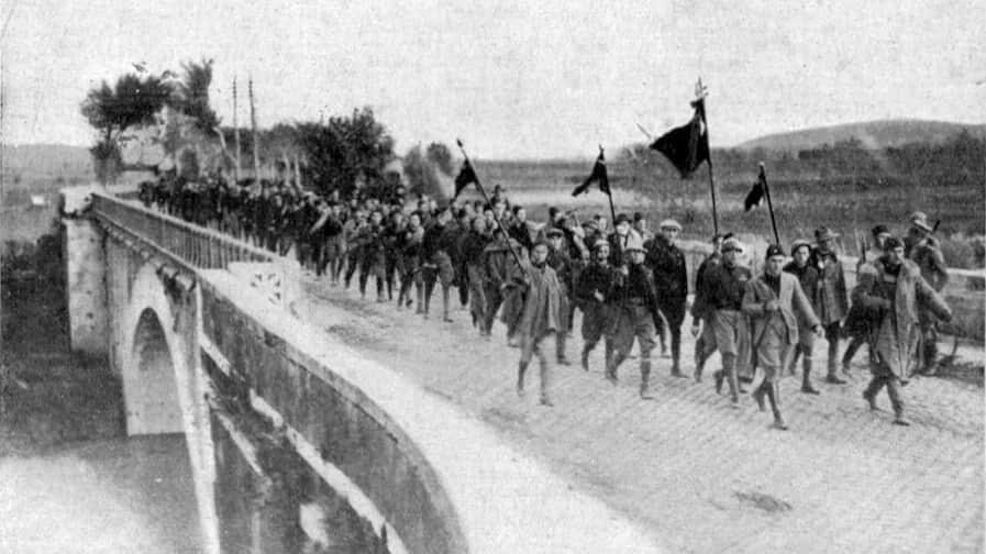 Поход на Рим. Фото: Illustrazione Italiana