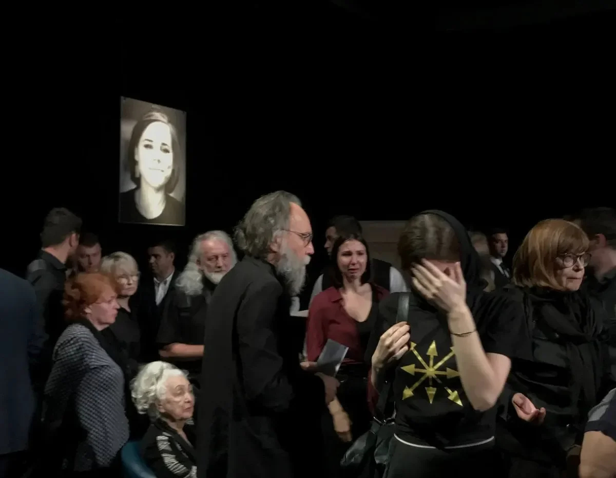 Alexander Dugin at the ceremony. Photo: Alexander Chernykh
