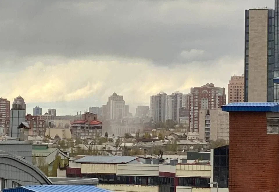The centre of Donetsk today. Photo: social media