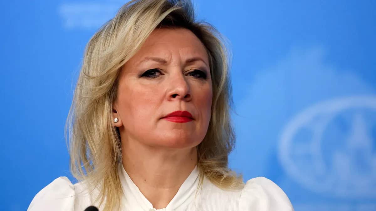 Maria Zakharova, 20 January 2026. Photo: EPA/MAXIM SHIPENKOV
