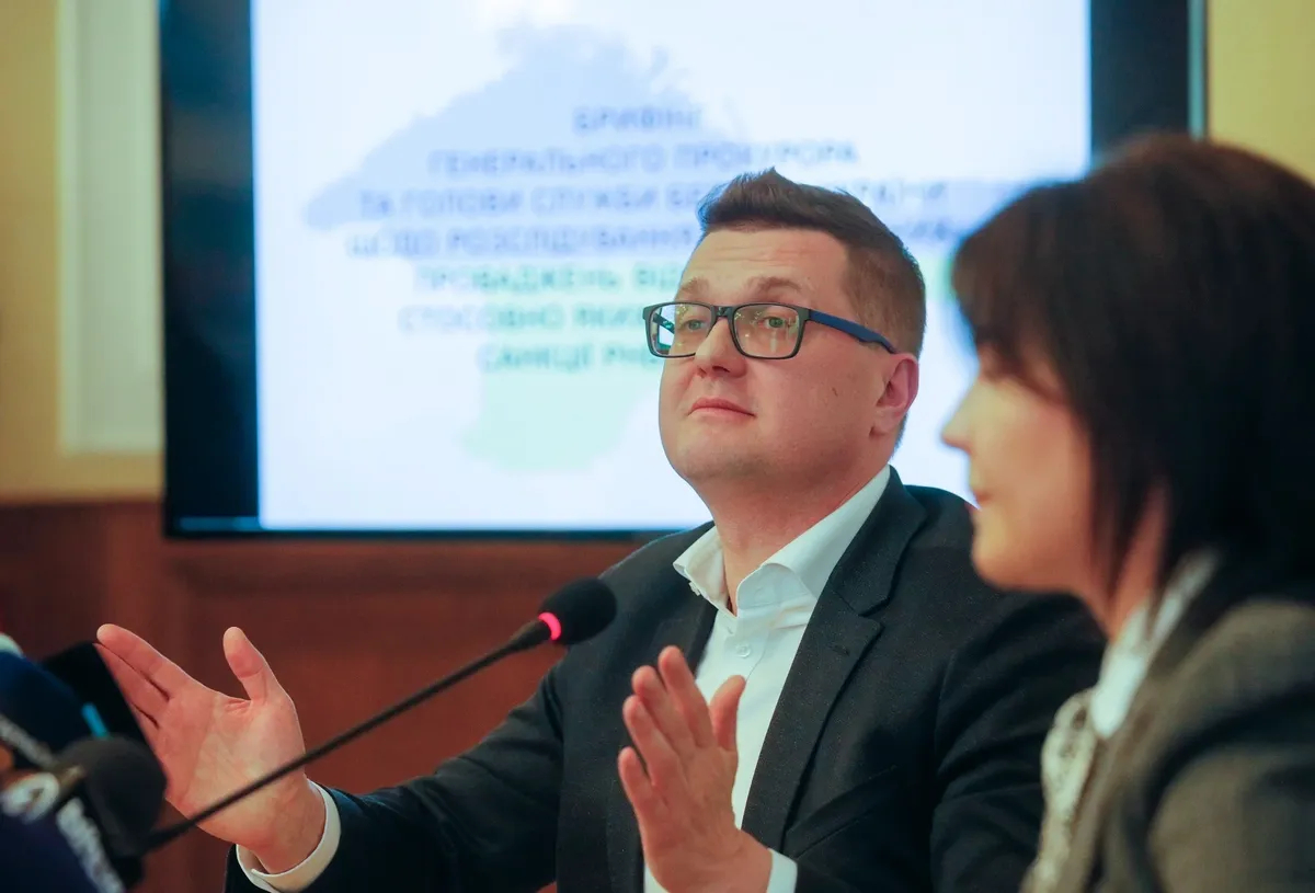 Former head of the SBU Ivan Bakanov and former Prosecutor General of Ukraine Iryna Venediktova. Photo: EPA-EFE