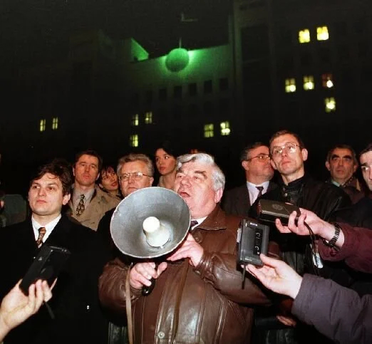 Митинг против инициированного Александром Лукашенко референдума. Фото: «Наша Нива»
